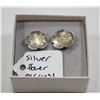Image 1 : STERLING SILVER FLOWER EARRINGS