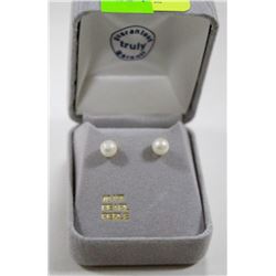 10 KT GOLD EARRINGS WITH PEARLS