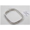 Image 1 : 925 SILVER RECTANGULAR BANGLE 12G