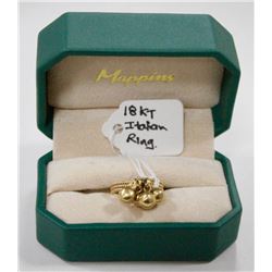 18 KT GOLD ITALIAN MADE RING