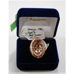 LARGE 14K GOLD DESIGNER RING