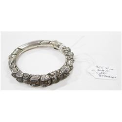 925 SILVER ARTIST MADE HINGED BRACELET