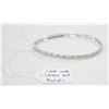 Image 1 : 10 KT WHITE GOLD BANGLE BRACELET
