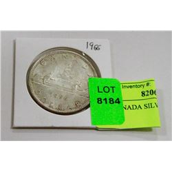 1966 CANADA SILVER DOLLAR COIN