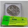 Image 1 : ONE TROY OUNCE CANADA MAPLE LEAF COIN BULLION