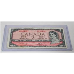 1954 CANADIAN $2.00 BILL