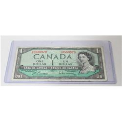 1954 CANADIAN $1.00 BILL