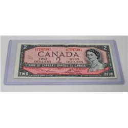 1954 CANADIAN $2.00 BILL