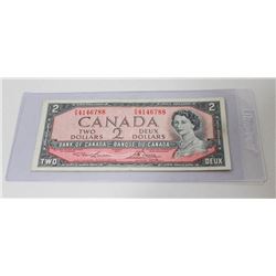 1954 CANADIAN $2.00 BILL