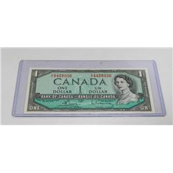 1954 CANADIAN $1.00 BILL