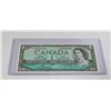Image 1 : 1954 CANADIAN $1.00 BILL