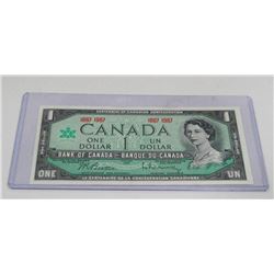 1967 CENTENNIAL CANADIAN $1.00 BILL