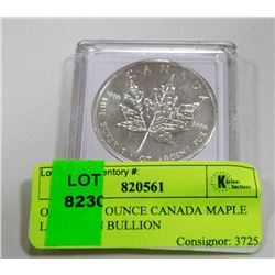 ONE TROY OUNCE CANADA MAPLE LEAF COIN BULLION