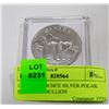 Image 1 : ONE TROY OUNCE SILVER POLAR BEAR COIN BULLION