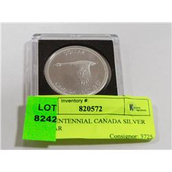 1967 CENTENNIAL CANADA SILVER DOLLAR
