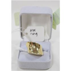 10 KT GOLD RING SIZE 7.25