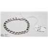 Image 1 : 925 SILVER LINK BRACELET 7.5” 12G