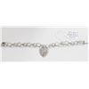 Image 1 : STERLING SILVER ANNIVERSARY BRACELET 7”