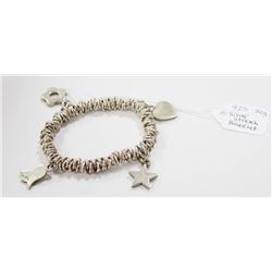 925 SILVER STRETCH BRACELET 52G