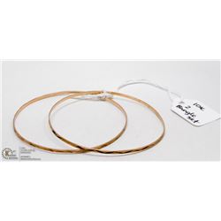 10 KT GOLD 2 BANGLE SET