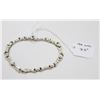 Image 1 : 14 KT WHITE GOLD BRACELET 7.5”