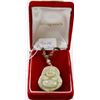Image 1 : VINTAGE JADE BUDDHA NECKLACE