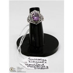 STERLING SILVER SOVEREIGN ELEGANCE RING