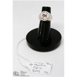 AGATHA PARIS SILVER RING SIZE 4.5 14G