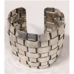 STERLING SILVER CUFF BRACELET 86 GRAMS
