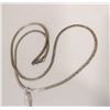 Image 1 : SILVER CHAIN NECKLACE 18"