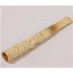 ANTIQUE CARVED CIGARETTE HOLDER