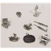 Image 1 : ASSORTED SILVER CHARMS TYPEWRITER AND MORE