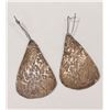 Image 1 : STERLING SILVER VINTAGE DROP EARRINGS 8G