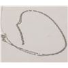 Image 1 : 10 KT WHITE GOLD SINGAPORE CHAIN 20”
