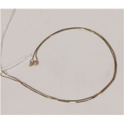 10 KT GOLD 18” BOX CHAIN