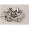 Image 1 : STERLING SILVER GHEKO RING SIZE 6.25