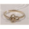 Image 1 : 10 KT GOLD AND DIAMOND RING SIZE 5.5