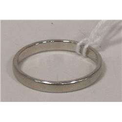 14 KT WHITE GOLD WEDDING BAND