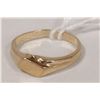 Image 1 : 10 KT GOLD SIGNET RING