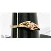 Image 1 : 10K GOLD RING WITH DIAMOND SIZE 7