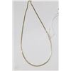 Image 1 : 14 KT GOLD HERRINGBONE CHAIN 18”