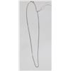 Image 1 : 925 20” STERLING SILVER BOX CHAIN
