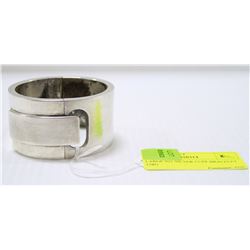 LARGE 925 SILVER CUFF BRACELET 158G