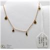 Image 1 : 14 KT GOLD SUN MOON STARS ANKLET 10"