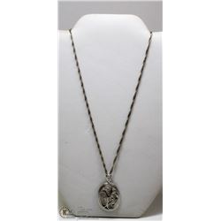 925 SILVER OPEN WORK PENDANT