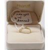Image 1 : 10 KT GOLD RING WITH DIAMOND SIZE 6.25