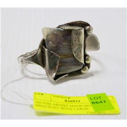 SILVER ARTIST MADE SPOON BRACELET