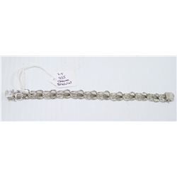 925 SILVER CHARM BRACELET 7.5”