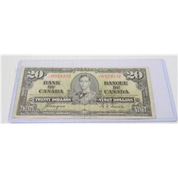 1937 CANADIAN $20 BILL