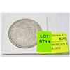 Image 1 : 1921 US MORGAN SILVER DOLLAR IN COIN HOLDER